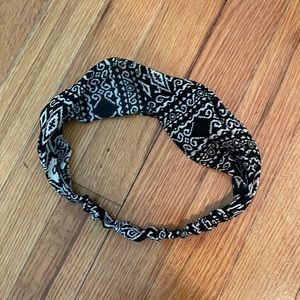 Aztec print headband